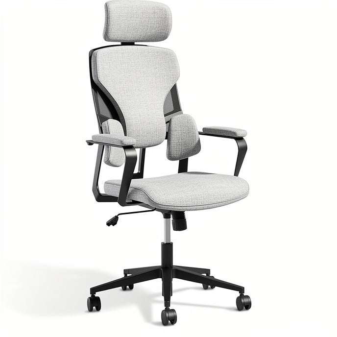 **Technische titel in het Nederlands:** Ergonomische bureaustoel met verstelbare rugleuning en hoofdsteun
